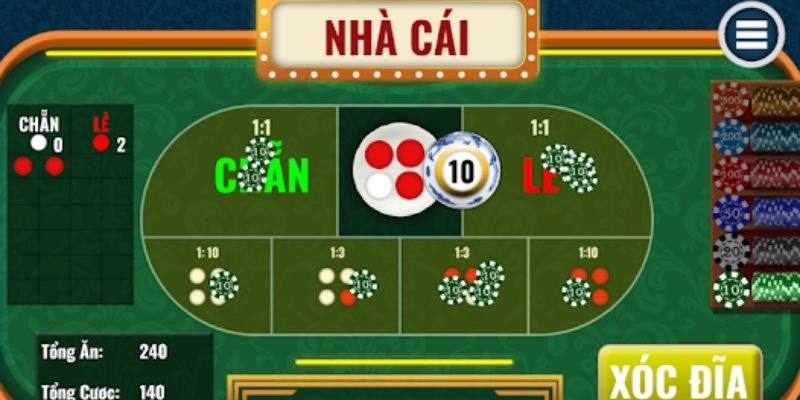 Các bước sử dụng app xóc đĩa